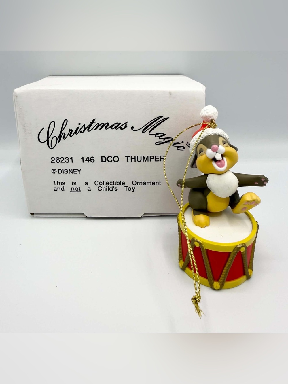 Christmas Magic Collectible Ornament, Disney DCO Thumper